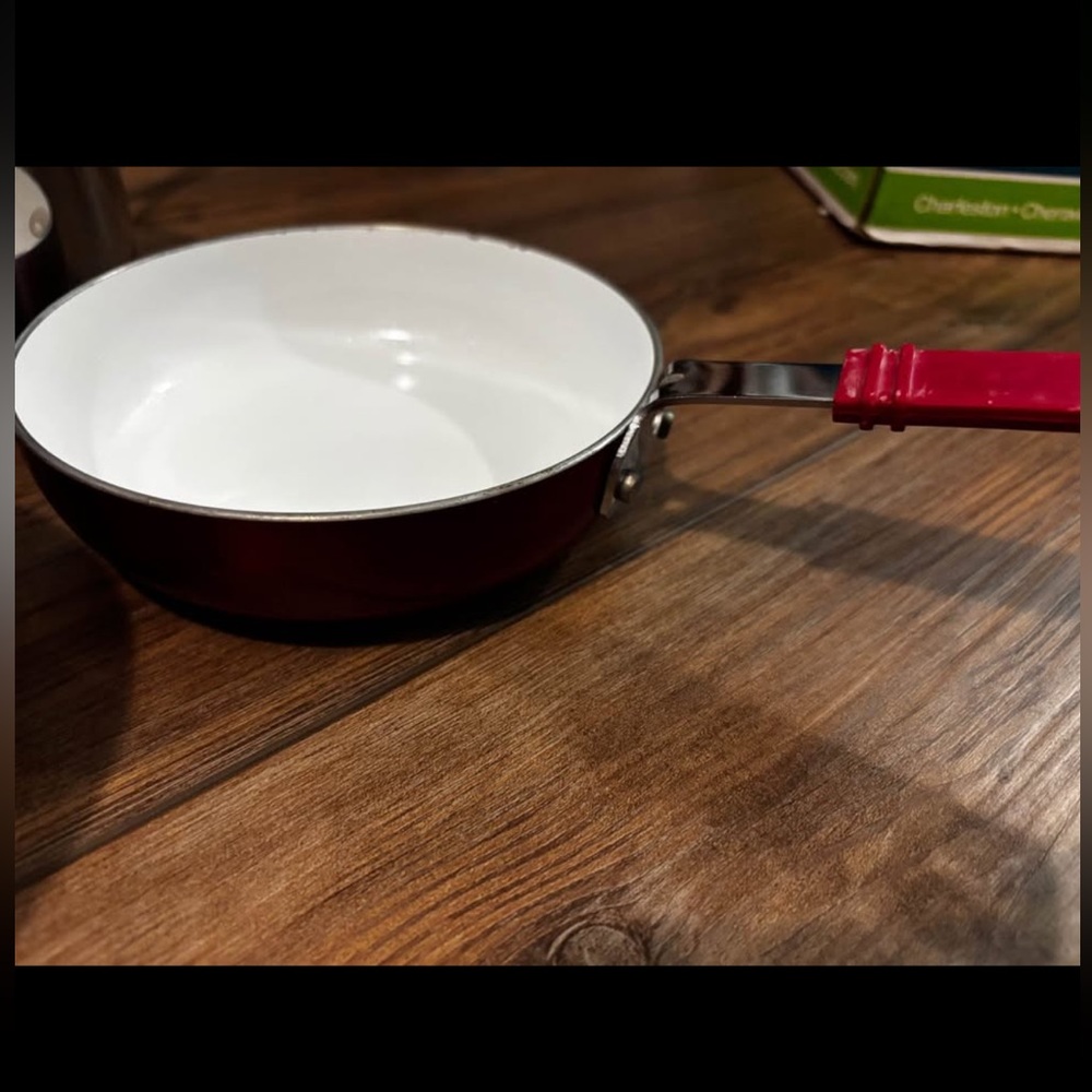 Red Non-Stick Frying Pan